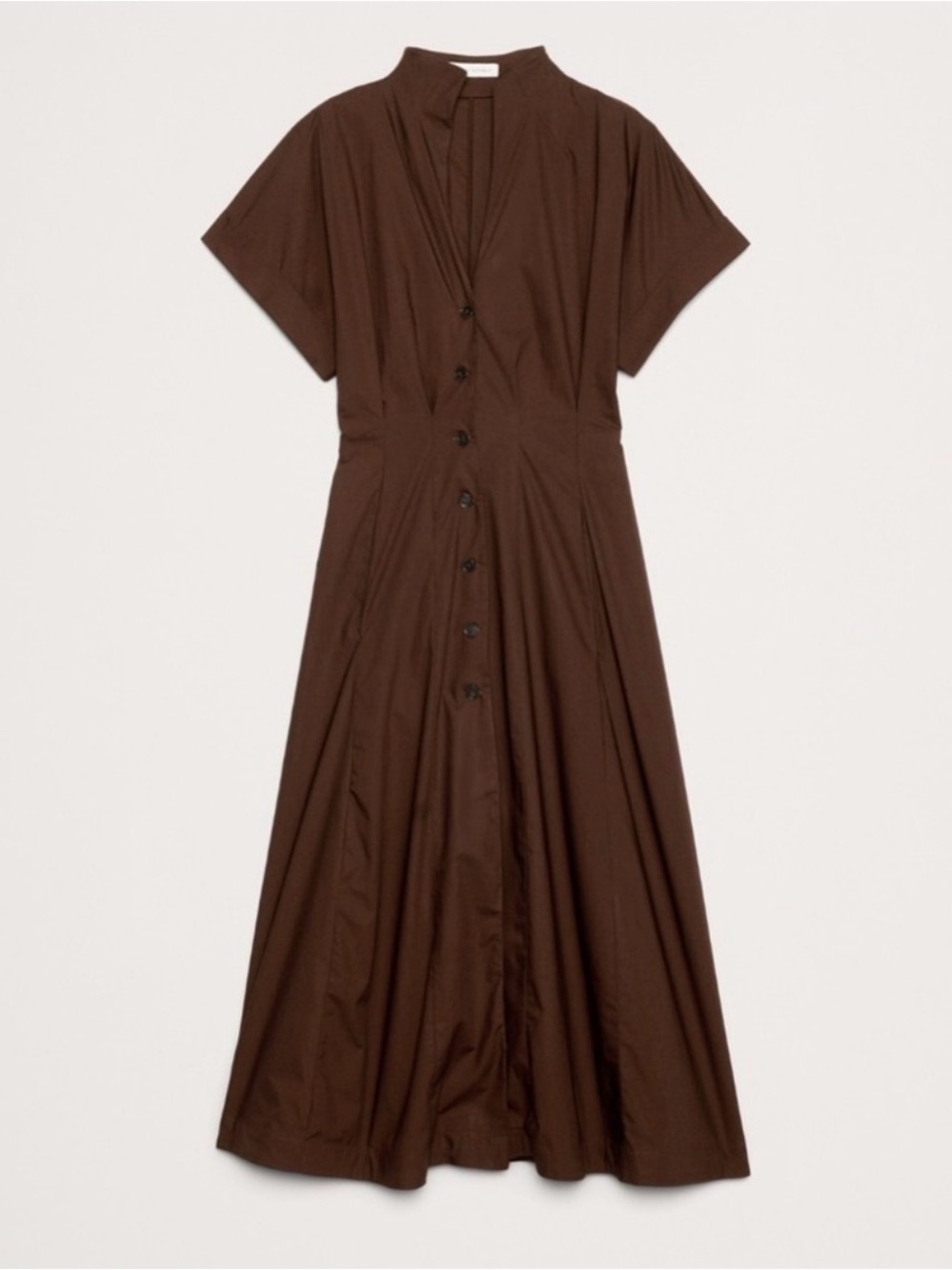 Banana Republic Cotton Poplin Shirt Dress